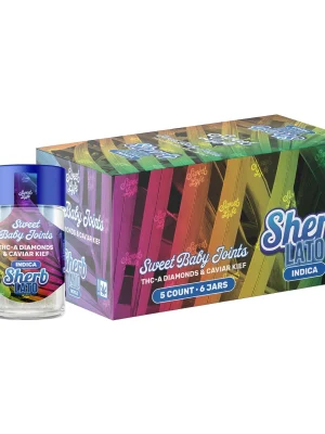 Sweet Lyfe Sweet Baby Joints THC-A Diamonds & Caviar Kief - Sherb Lato - Indica