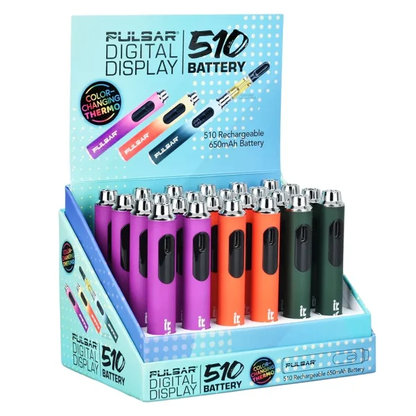 c82dcdf7-9b36-4fda-af1f-4ecbfdf80f96 Pulsar Digital Display Thermo Change 510 Battery | 650mAh