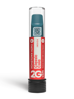 Hometown Hero THCA Live Resin Disposable - Classic Cola - 2g