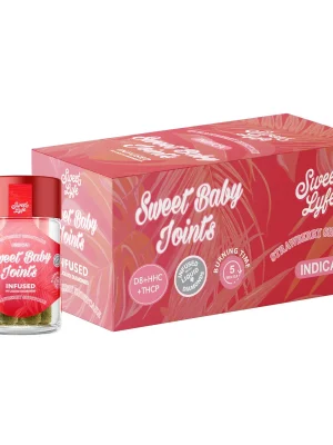 Sweet Lyfe Sweet Baby Joints D8+HHC+THCP - Strawberry Shortcake - Indica