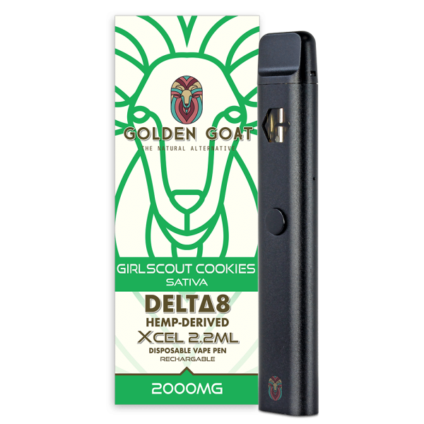 e3f40965-a5a2-4d63-a0c5-281c1448bf58 Golden Goat Delta-8 THC Vape Device 2000mg - Girl Scout Cookies