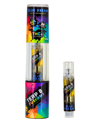 Terp 8 THCA + D8 Live Resin Cartridge - Thin Mint - 1g