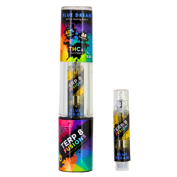 e57656cf-405b-4a1e-863e-a55632f9d0e4 Terp 8 THCA + D8 Live Resin Cartridge - Thin Mint - 1g