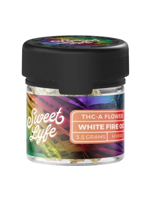 Sweet Lyfe THC-A Flower - White Fire OG - Hybrid 3.5G