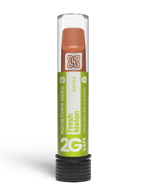 Hometown Hero THCA Live Resin Disposable - Fresh Melon - 2g