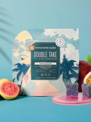 Hometown Hero Double Take Gummies - Passion Fruit Guava