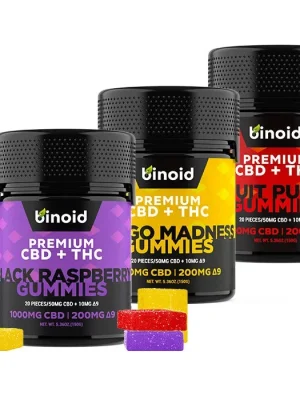 Binoid Delta 9 THC Gummies - Bundle