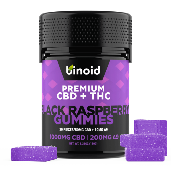 products-Delta-9-THC-Gummies-For-Sale-Legal-Buy-Online-CBD-Hemp-1000mg-10mg-Black-Raspberry 44% OFF! Binoid Delta 9 THC Gummies