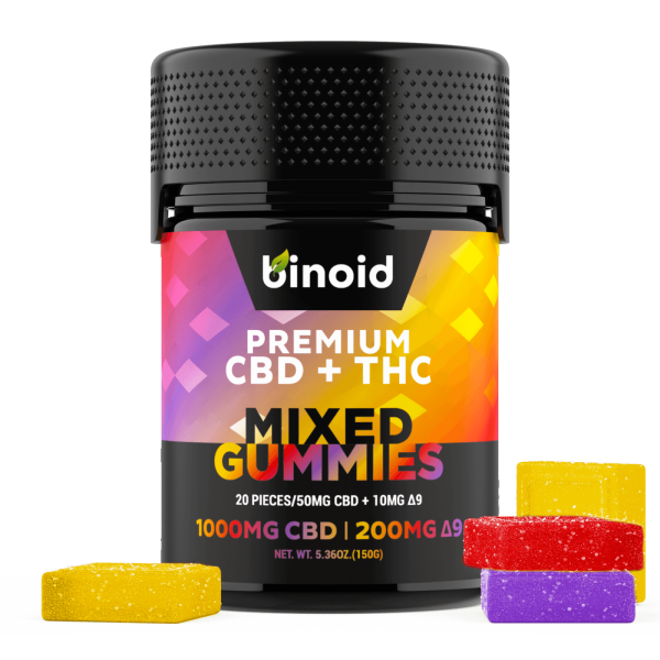 products-Delta-9-THC-Gummies-For-Sale-Legal-Buy-Online-CBD-Hemp-200mg-10mg-Mixed-Gummies-Best-Brand 44% OFF! Binoid Delta 9 THC Gummies