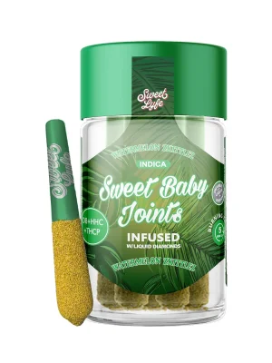 Sweet Lyfe Sweet Baby Joints D8+HHC+THCP - Watermelon Zkittles - Indica
