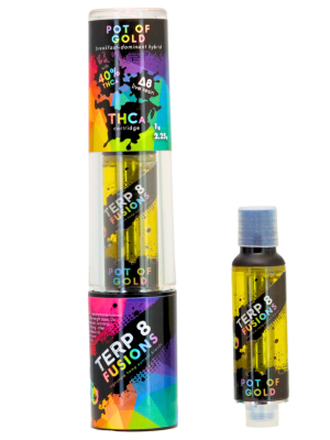Terp 8 THCA + D8 Live Resin Cartridge - Pot of Gold - 2.25g
