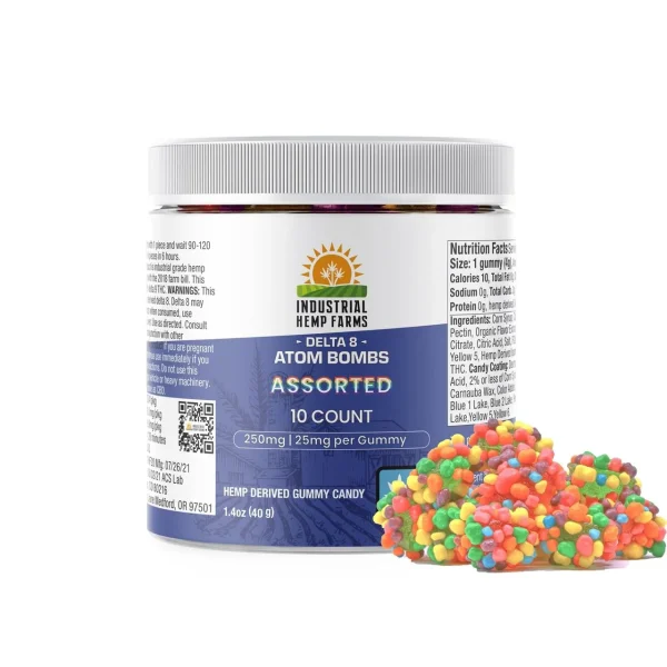 IHF 25mg Delta 8 Atom Bombs Assorted Flavors