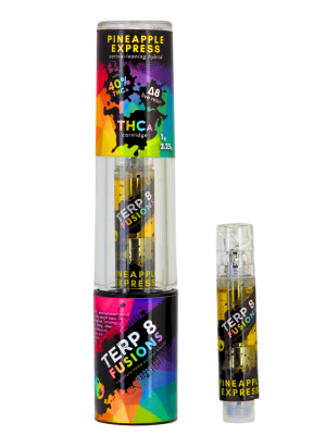 Terp 8 THCA + D8 Live Resin Cartridge - Pineapple Express - 1g