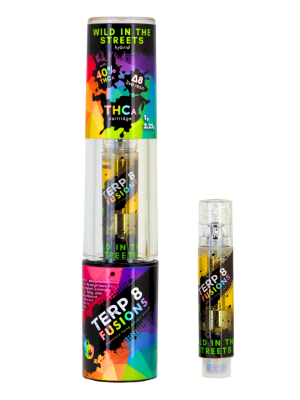 Terp 8 THCA + D8 Live Resin Cartridge - Wild in the Streets - 1g