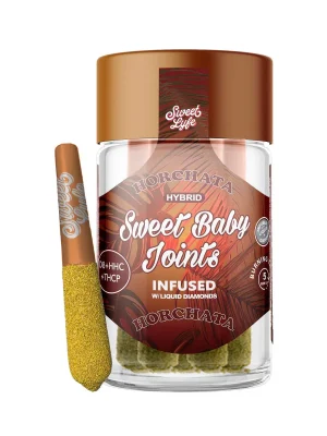 Sweet Lyfe Sweet Baby Joints D8+HHC+THCP - Horchata - Hybrid