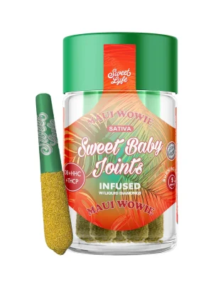 Sweet Lyfe Sweet Baby Joints D8+HHC+THCP - Maui Wowie - Sativa
