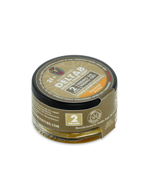 Golden Goat Delta 8 Diamond Sauce 1800mg - Mango Kush - 2g