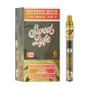 Sweet Lyfe 2.5ml Disposable Vape Pen Infused with Live Resin + THCP - Sunset Sherbert - Indica