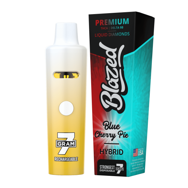 Blazed THCA + Delta 9B Disposable Vape – 7g