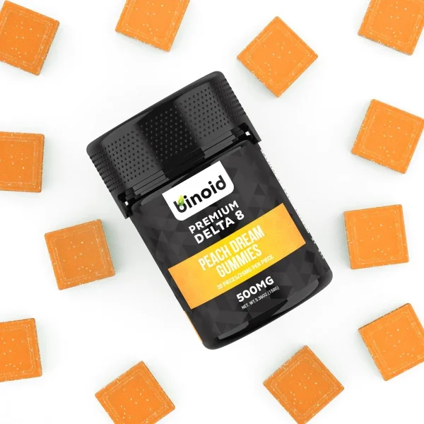 Binoid Delta 8 THC Gummies‍ - Peach Dream
