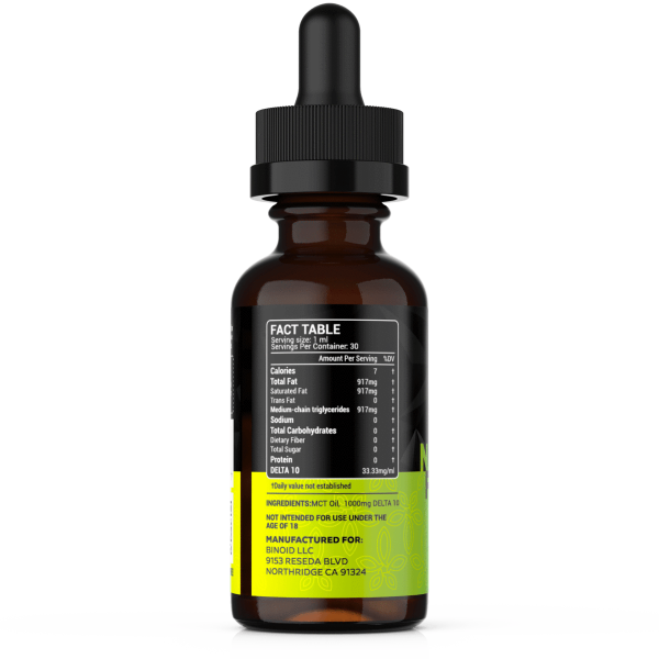 Binoid Delta 10 THC Tincture
