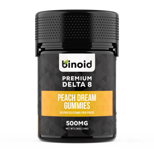 Binoid Delta 8 THC Gummies‍ - Peach Dream