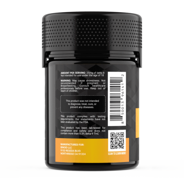 Binoid Delta 8 THC Gummies‍ - Peach Dream