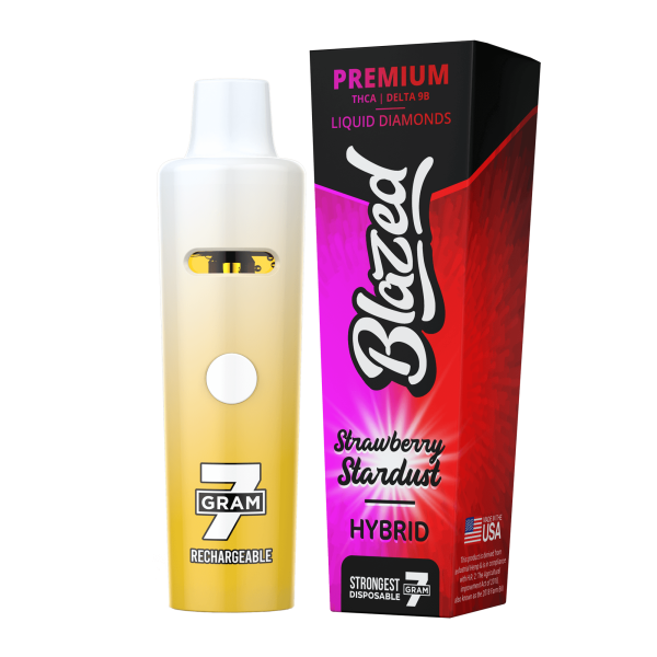 Blazed THCA + Delta 9B Disposable Vape – 7g