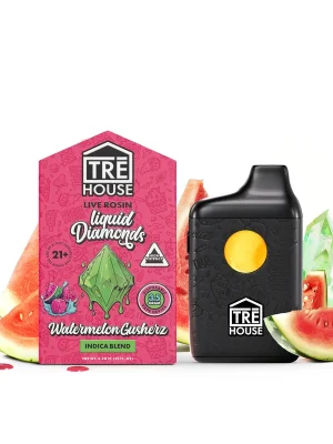 TRĒ House Live Rosin Liquid Diamonds Vape Pen - 3.5G