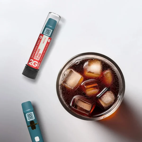 Hometown Hero THCA Live Resin Disposable - Classic Cola - 2g