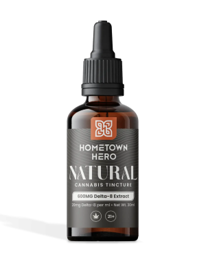 Hometown Hero Delta-8 THC Tincture - Natural