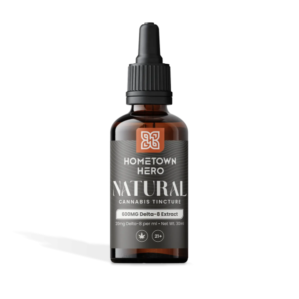 Hometown Hero Delta-8 THC Tincture - Natural