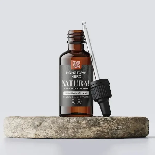 Hometown Hero Delta-8 THC Tincture - Natural