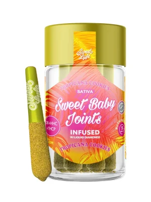 Sweet Lyfe Sweet Baby Joints D8+HHC+THCP - Tropicana Cookies - Sativa
