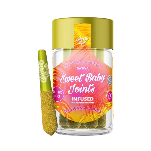 Sweet Lyfe Sweet Baby Joints D8+HHC+THCP - Tropicana Cookies - Sativa