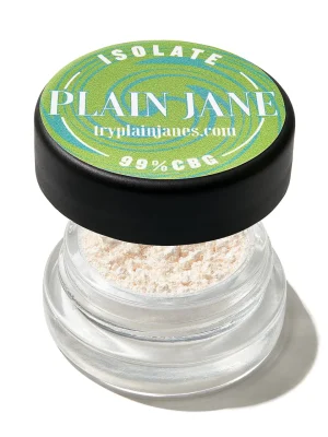 Plain Jane Pure CBG Isolate