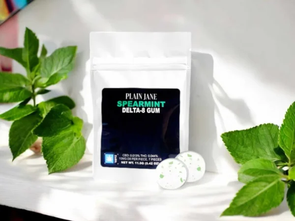 Plain Jane Delta 8 Spearmint Gum