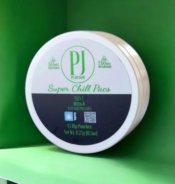 Plain Jane Super Chill D8 Infused Dip Pacs