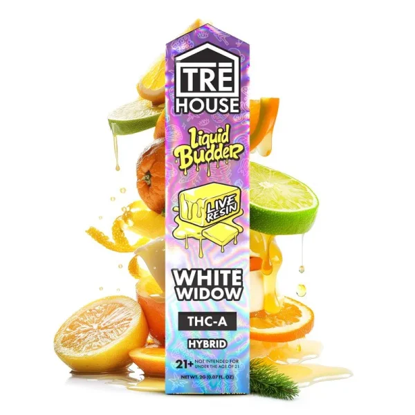 TRĒ House Live Resin Liquid Budder THC-A Vape Pen – 2g