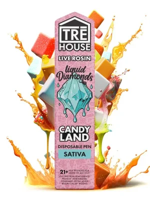 TRĒ House Live Rosin Liquid Diamonds Vape Pen – 2g