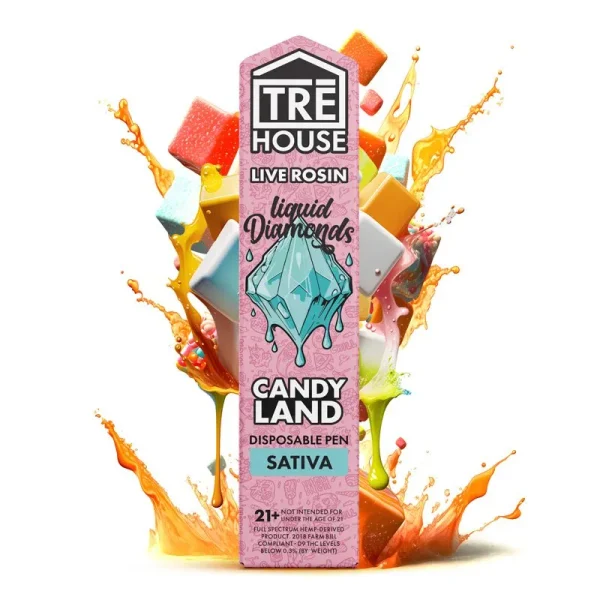 TRĒ House Live Rosin Liquid Diamonds Vape Pen – 2g