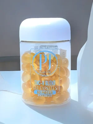 Plain Jane THCV + CBD Energy Vegan Soft Gels